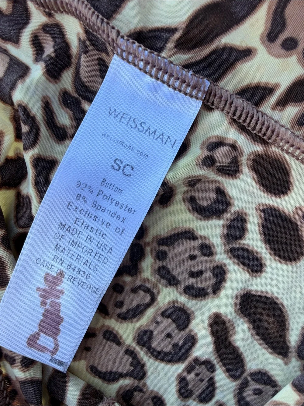 Leopard Print Girls' Leggings with sequined Detail
